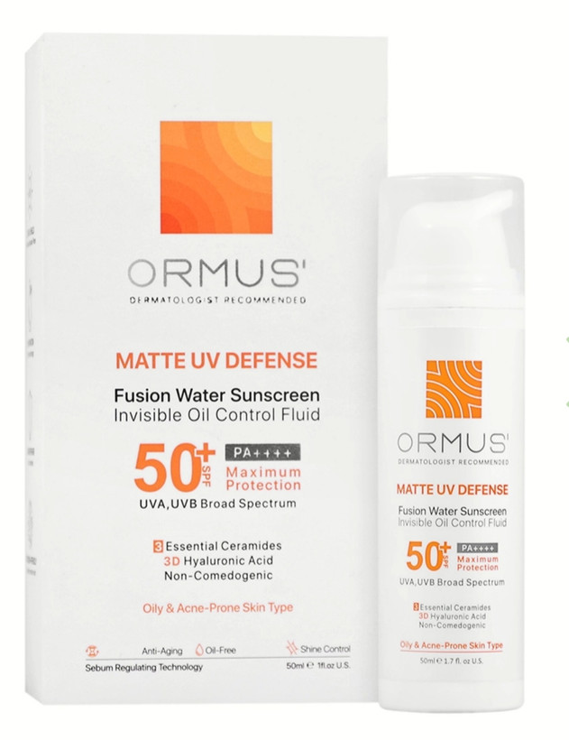 ضدآفتاب فلوئیدی مات SPF50 اورموس